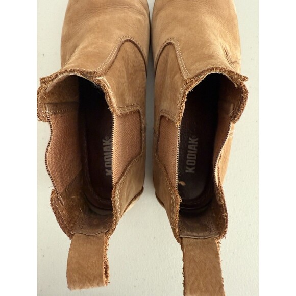 Kodiak Low Rider Chelsea Ankle Boots Women Size 7 Tan Leather KD419203FWE - Picture 8 of 9